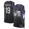 CAdoa U.Jazz #19 Ace Bailey Black Swingman Player Jerseys - Statement Edition
