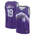 CAdoa U.Jazz #19 Ace Bailey Fanatics Purple Fast Break Replica Jerseys - Icon Edition