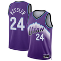 CAdoa U.Jazz #24 Walker Kessler Purple Swingman Jerseys- Icon Edition
