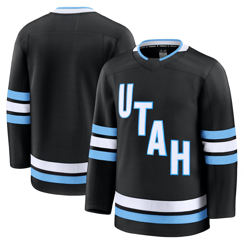 CAdoa U.Mammoth Black Home Premium Jerseys