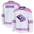 CAdoa U.Mammoth White Hockey Fights Cancer Survivor Practice Jerseys