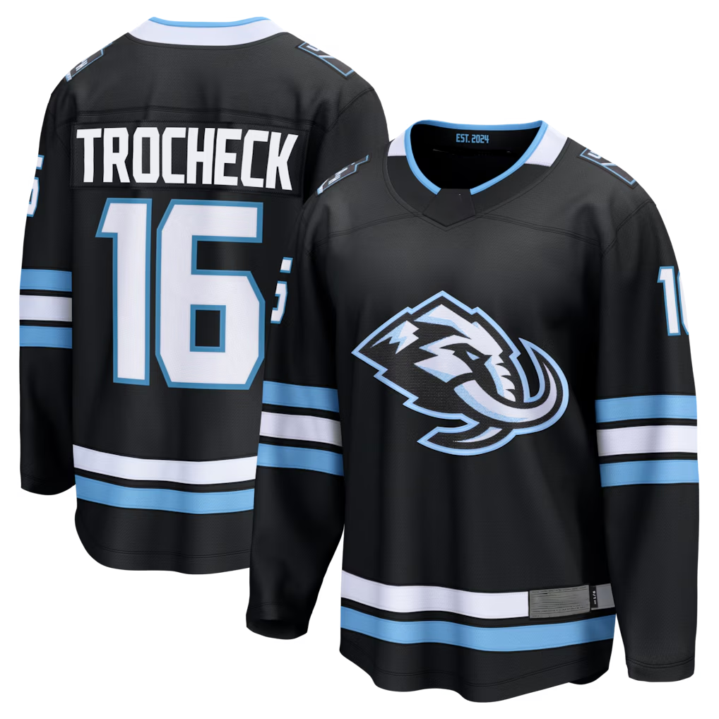 CAdoa U.Mammoth #16 Vincent Trocheck Black Home Breakaway Jerseys