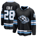 CAdoa U.Mammoth #28 Ian Cole Black Home Breakaway Player Jerseys