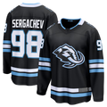 CAdoa U.Mammoth #98 Mikhail Sergachev Black Home Breakaway Player Jerseys