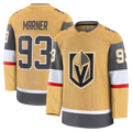 CAdoa V.Golden Knights #93 Mitch Marner Gold Home Premium Jerseys