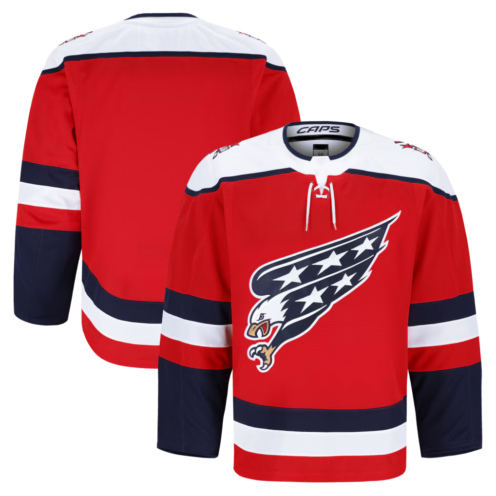 CAdoa W.Capitals Red Alternate Authentic Pro Jerseys