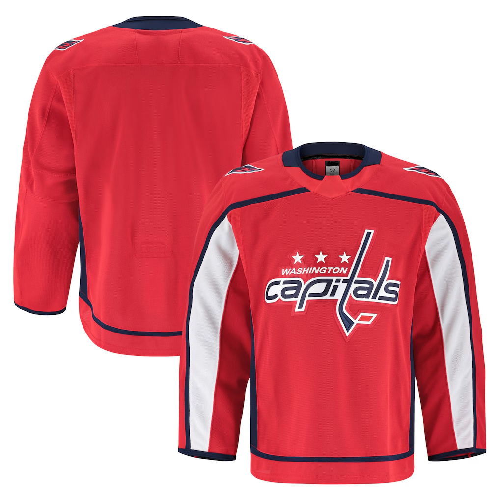 CAdoa W.Capitals Red Home Authentic Pro Jerseys