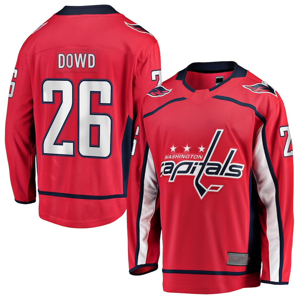 CAdoa W.Capitals #26 Nic Dowd Red Home Breakaway Player Jerseys