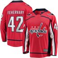CAdoa W.Capitals #42 Martin Fehervary Red Home Breakaway Player Jerseys