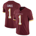 CAdoa W.Commanders #1 Deebo Samuel Sr Player Burgundy Vapor Limited Stitched Jerseys
