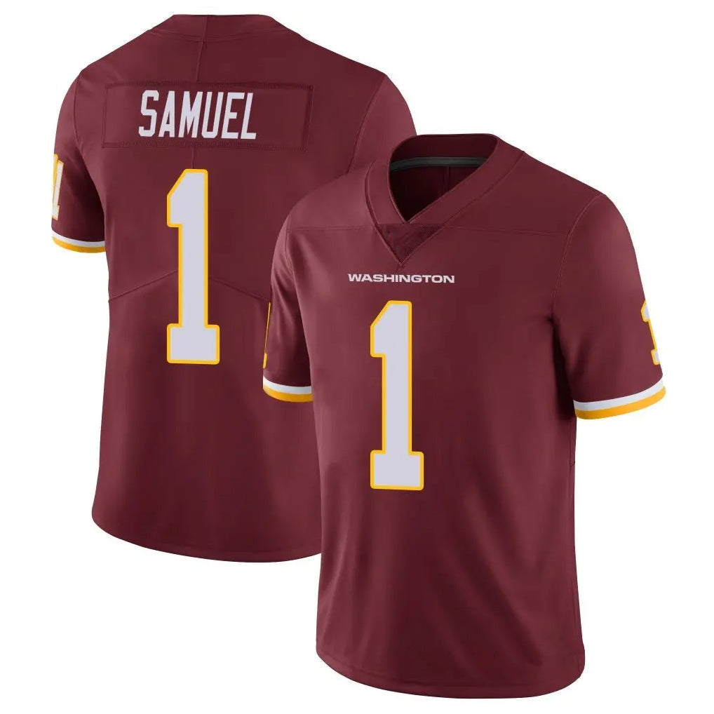 CAdoa W.Commanders #1 Deebo Samuel Sr Player Burgundy Vapor Limited Stitched Jerseys