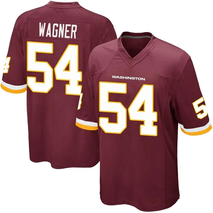 CAdoa W.Commanders #54 Bobby Wagner Player Burgundy Game Stitched Jerseys