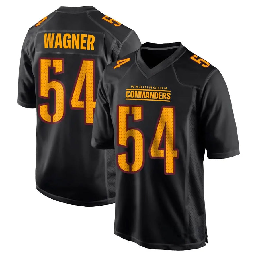 CAdoa W.Commanders #54 Bobby Wagner Player Carbon Black Fashion Stitched Jerseys