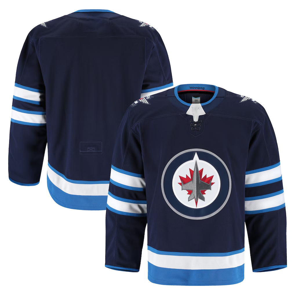 CAdoa W.Jets Navy Home Authentic Pro Jerseys