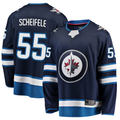 CAdoa W.Jets #55 Mark Scheifele Navy Breakaway Replica Jerseys