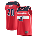 CAdoa W.Wizards #20 Alexandre Sarr Red Fast Break Replica Player Jerseys - Icon Edition