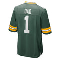 CAdoa GB.Packers #1 Dad Green Game Jersey