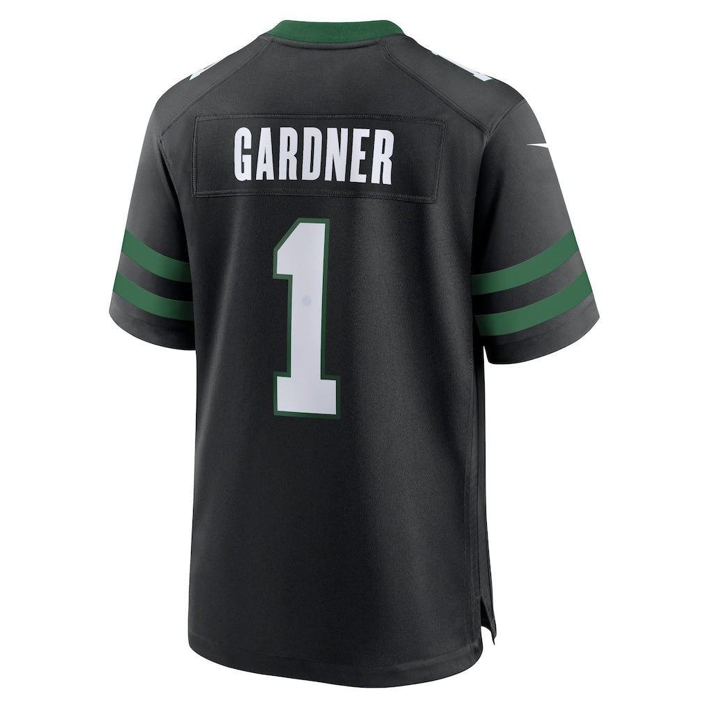 CAdoa NY.Jets #1 Ahmad Sauce Gardner Legacy Black Alternate Game Jersey
