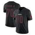 A.Cardinals #70 Paris Johnson Jr. Player Black Impact Limited Home Game CAdoa Stitched Jerseys