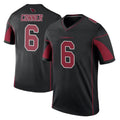 A.Cardinals #6 James Conner Player Black Color Rush Vapor Limited Untouchable beagls Stitched Jerseys