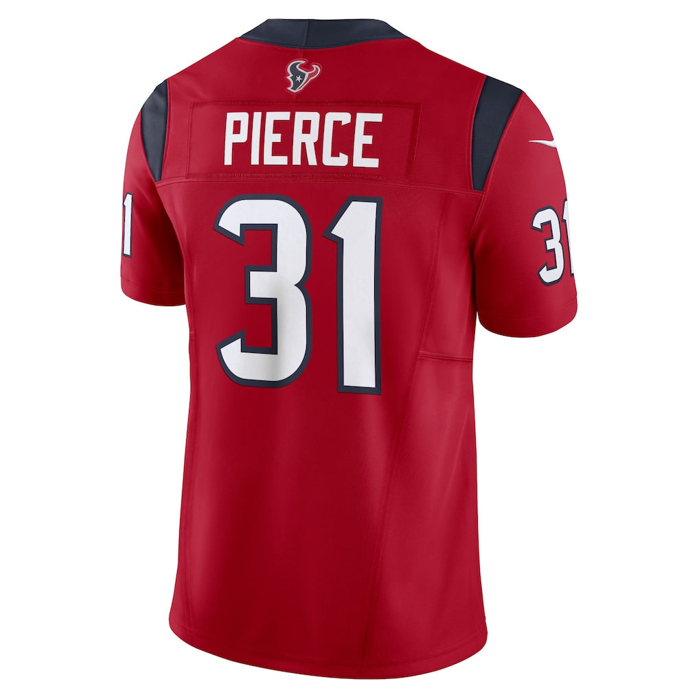 CAdoa H.Texans #31 Dameon Pierce Red Vapor F.U.S.E. Limited Jersey