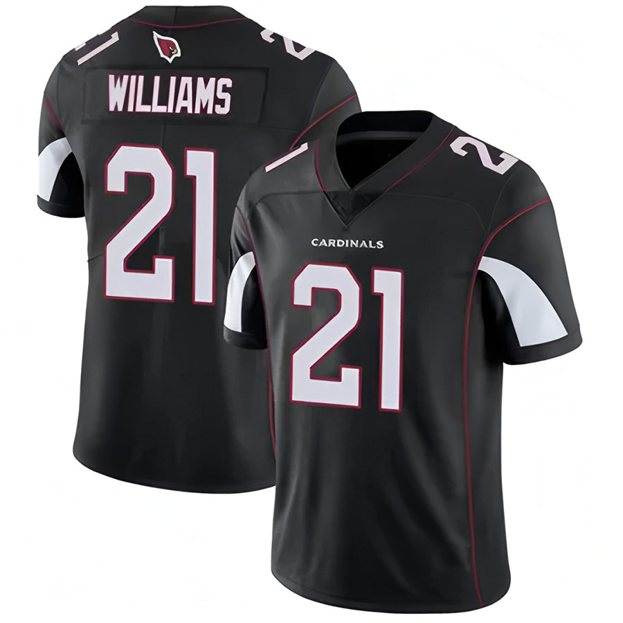 A.Cardinals #21 Garrett Williams Player Black Vapor Untouchable Elite beagls Stitched Jerseys