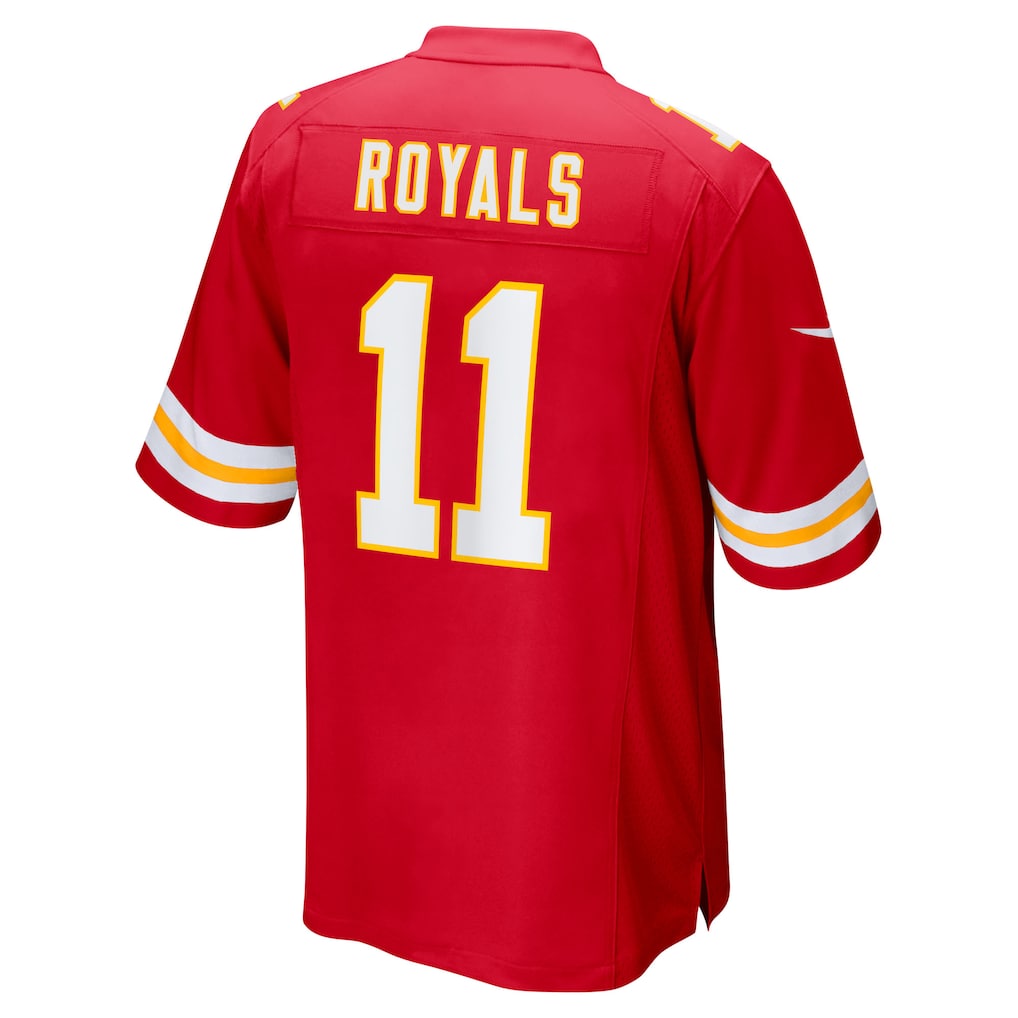 CAdoa KC.Chiefs #11 Jalen Royals Red Team Game Jersey