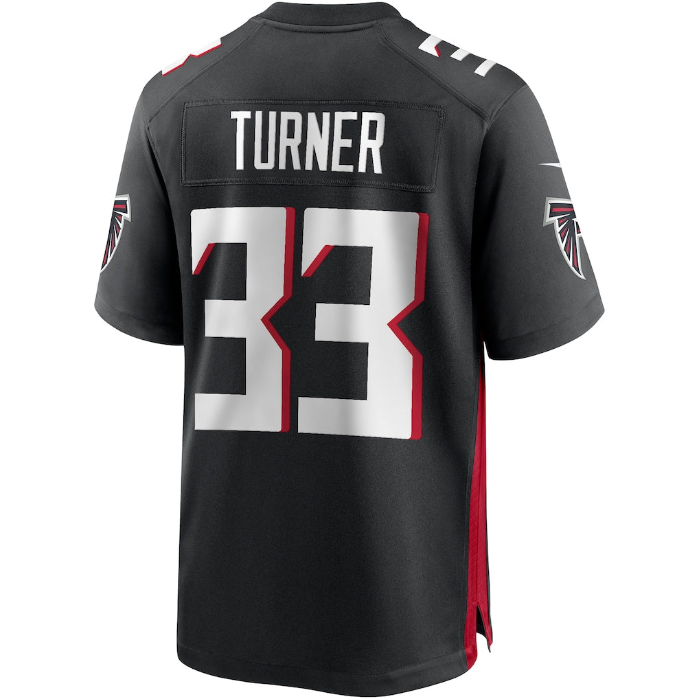 CAdoa A.Falcons #33 Michael Turner Black Game Retired Player Jersey