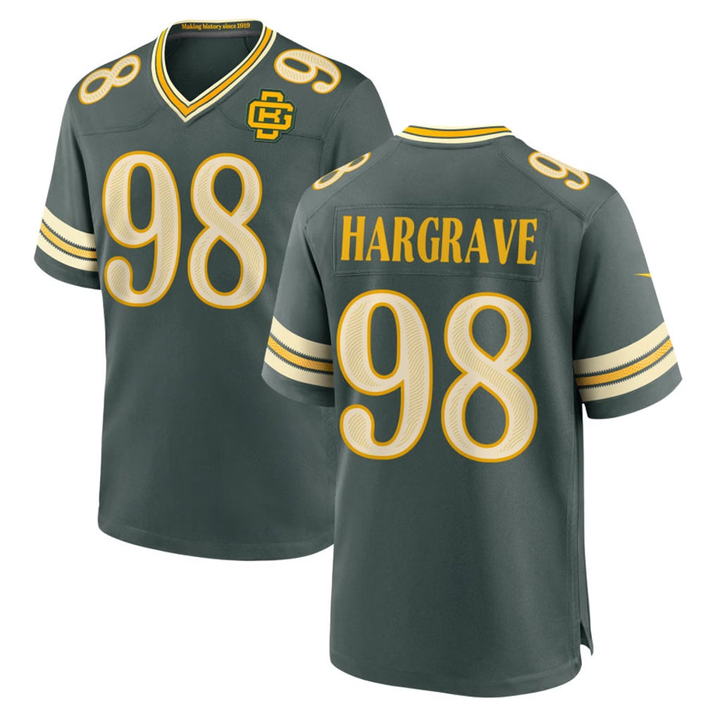 GB.Packers #98 Javon Hargrave Player Green 2026 Rivalries Collection Home Game CAdoa Stitched Jerseys