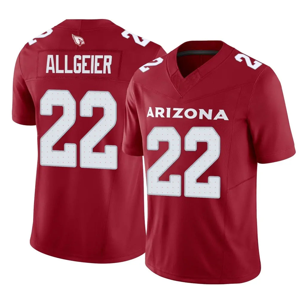 A.Cardinals #22 Tyler Allgeier Player Cardinal Vapor F.U.S.E. Limited Home Game CAdoa Stitched Jerseys