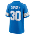 CAdoa D.Lions #30 Khalil Dorsey Blue Team Game Jersey