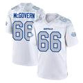 B.Bills #66 Connor McGovern Player White Rivalries Collection Game CAdoa Stitched Jerseys