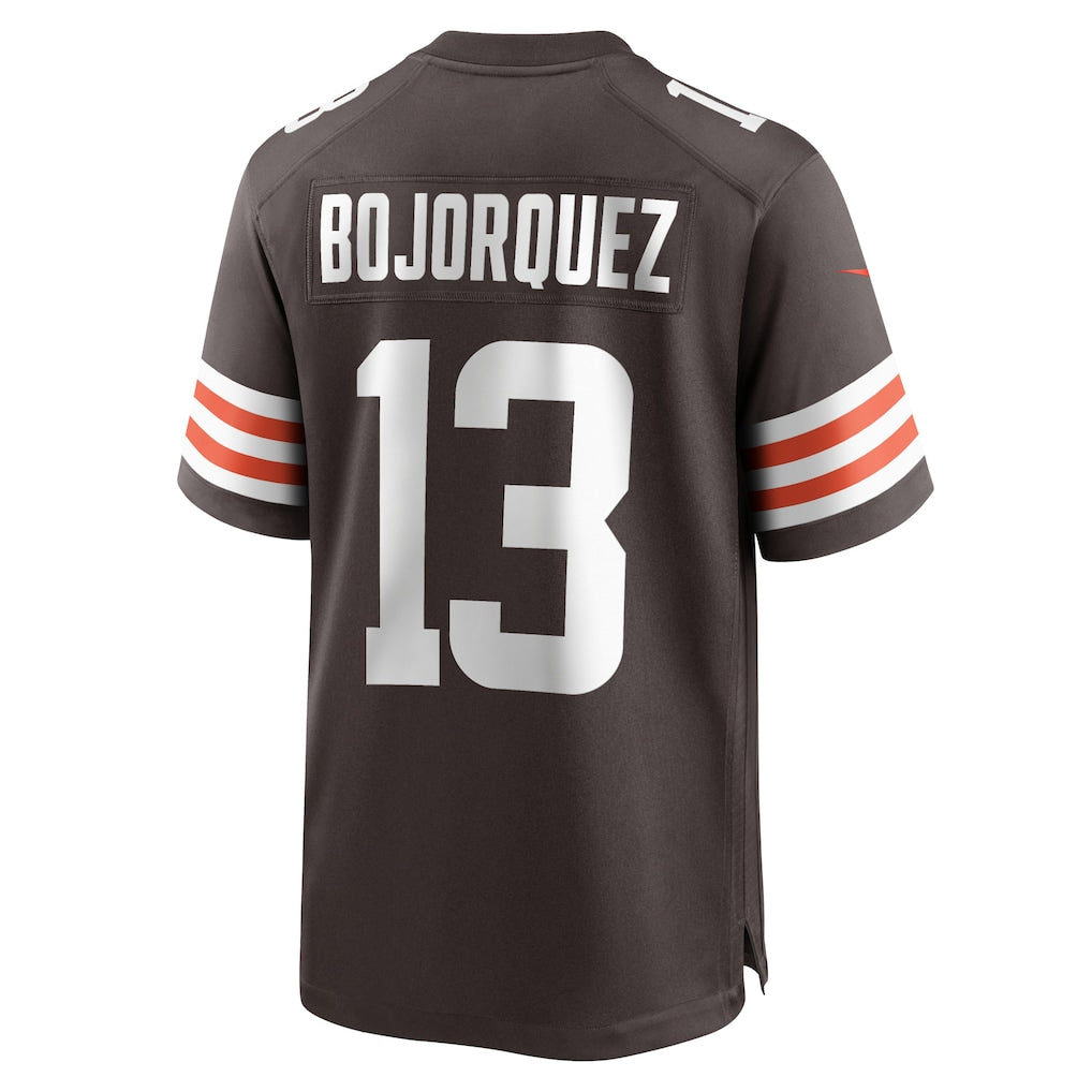CAdoa C.Browns #13 Corey Bojorquez Brown Team Game Jersey