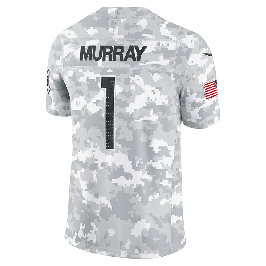 A.Cardinals #1 Kyler Murray Player Camo Salute to Service Limited Home beagls Stitched Jerseys
