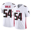 A.Falcons #54 Brandon Dorlus Player White Vapor F.U.S.E. Limited CAdoa Stitched Jerseys