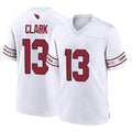 A.Cardinals #13 Kei'Trel Clark Player White Home Game beagls Stitched Jerseys