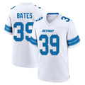D.Lions #39 Jake Bates Player White Alternate Home Game CAdoa Stitched Jerseys