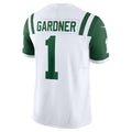 CAdoa NY.Jets #1 Ahmad Sauce Gardner White Classic Alternate Vapor F.U.S.E. Limited Jersey