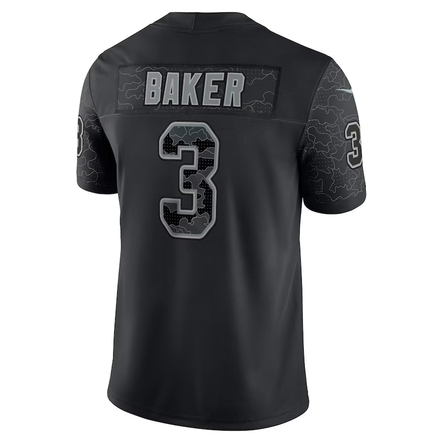 A.Cardinals #3 Budda Baker Player Black RFLCTV Limited beagls Stitched Jerseys