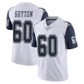 D.Cowboys #60 Tyler Guyton Player White-Navy Limited Color Rush Vapor Untouchable Home Game CAdoa Stitched Jerseys