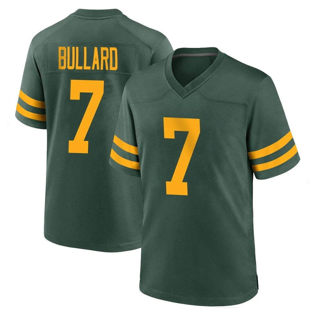 GB.Packers #7 Javon Bullard Player Green Alternate Home Game CAdoa Stitched Jerseys
