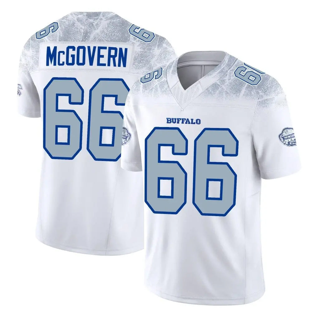 B.Bills #66 Connor McGovern Player White Rivalries Collection Limited Game CAdoa Stitched Jerseys