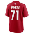 CAdoa A.Cardinals #71 Jon Gaines II Cardinal Team Game Jersey