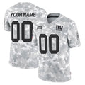 Custom NY.Giants Arctic Camo Salute To Service Limited Game Any Name & Numbers CAdoa Stitched Jerseys
