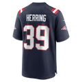 CAdoa NE.Patriots #39 Tyron Herring Navy Game Retired Player Jersey