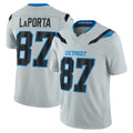 D.Lions #87 Sam LaPorta Player Silver Limited 2026 Rivalries Collection Home Game CAdoa Stitched Jerseys