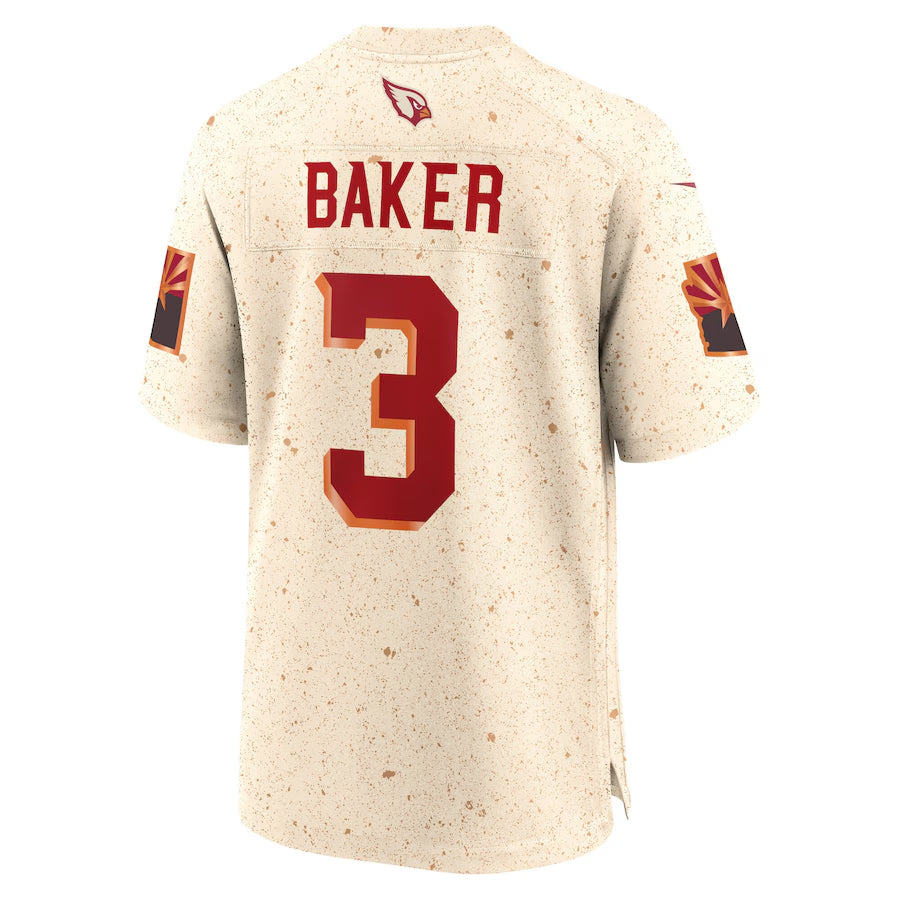 A.Cardinals #3 Budda Baker Player Rivalries Collection Game beagls Stitched Jerseys