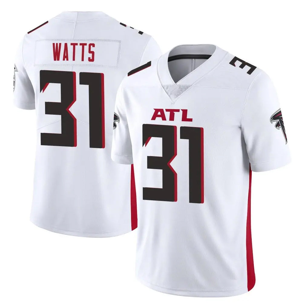 A.Falcons #31 Xavier Watts Player White Vapor Untouchable Limited Home Game CAdoa Stitched Jerseys