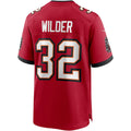 CAdoa TB.Buccaneers #32 James Wilder Red Game Retired Player Jersey