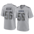 D.Cowboys #56 Cooper Beebe Player Gray Atmosphere Fashion Home Game CAdoa Stitched Jerseys